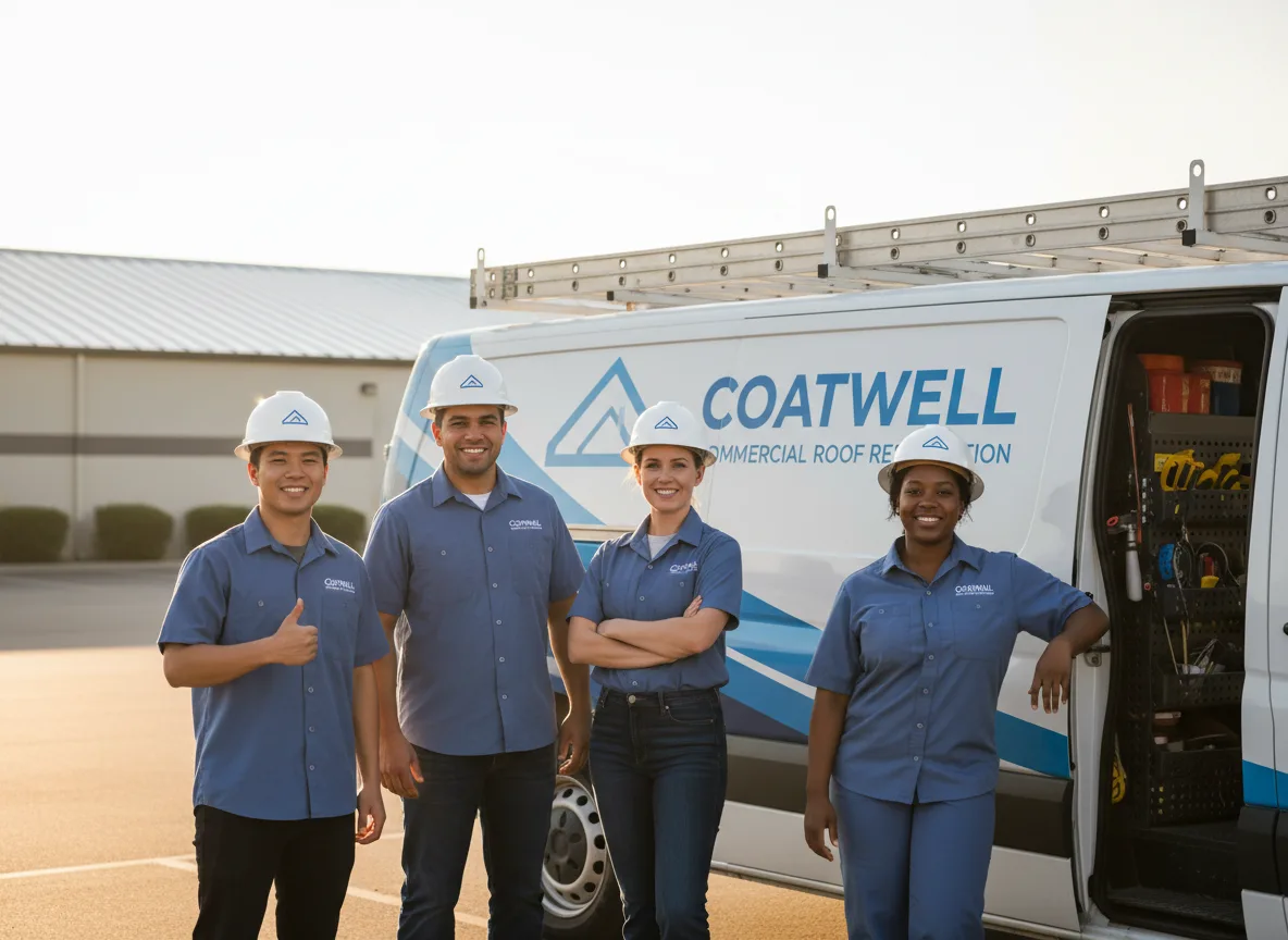 Commercial roof coating company in Dalton, MN